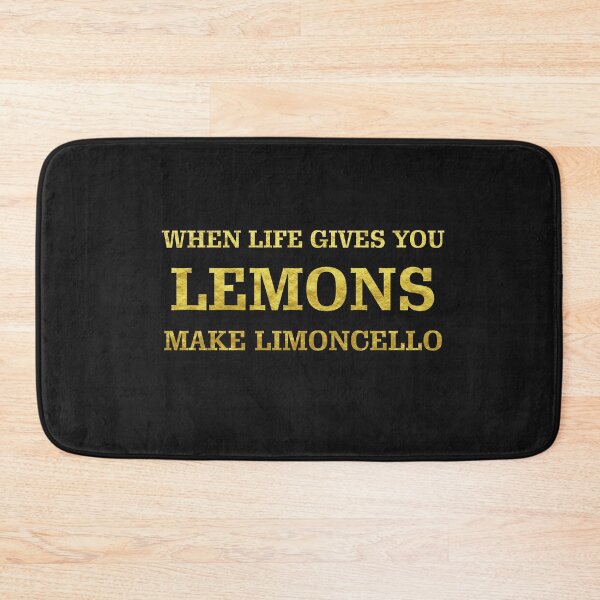 Item preview, WHEN LIFE GIVES YOU LEMON MAKE LIMONCELLO designed and sold by WOWSOMETHINGNEW.