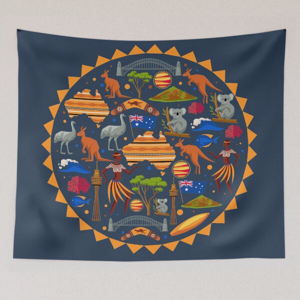 Item preview, Awesome Aboriginal Art  designed and sold by Pris25.