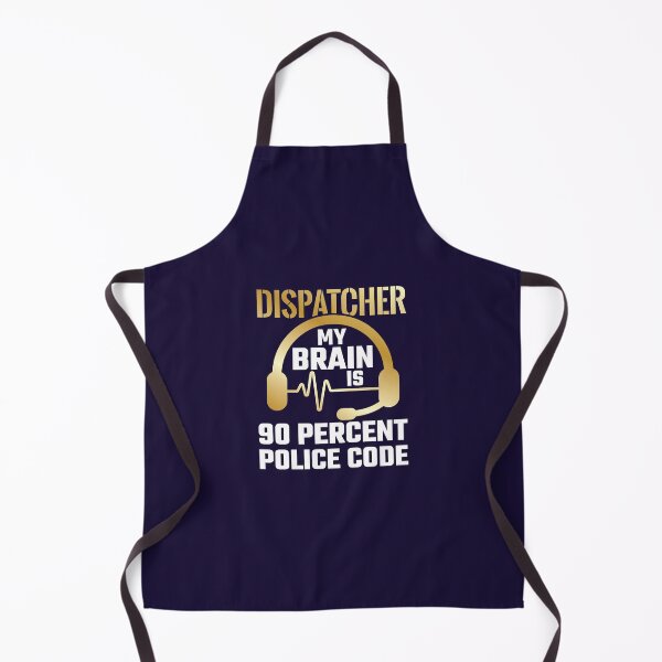 Item preview, Police Dispatcher My Brain Is 90 Percent Police Code designed and sold by jaygo.