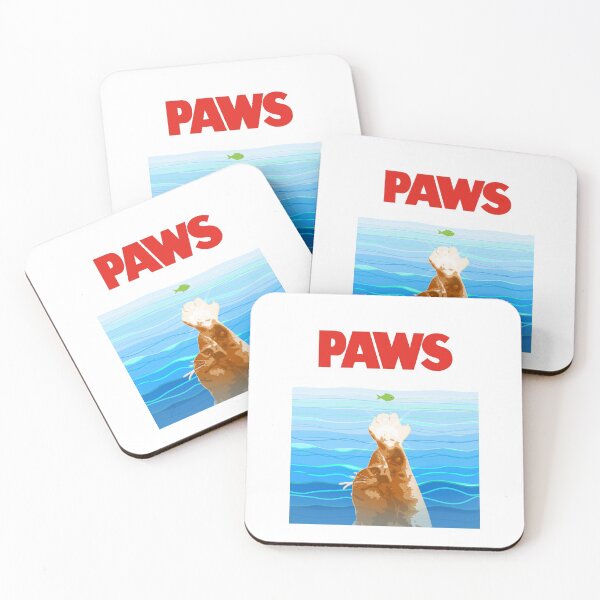 Item preview, Paws - Jaws parody designed and sold by helengarvey.
