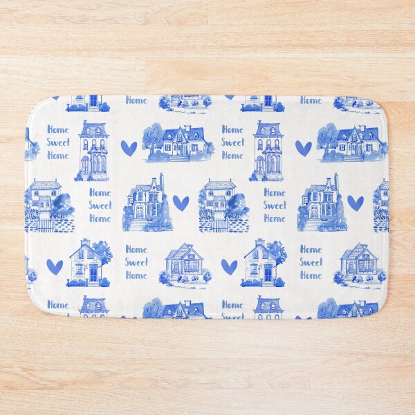 Item preview, Hand drawn watercolor houses into this beautiful pattern designed and sold by ArtscapesAmita.