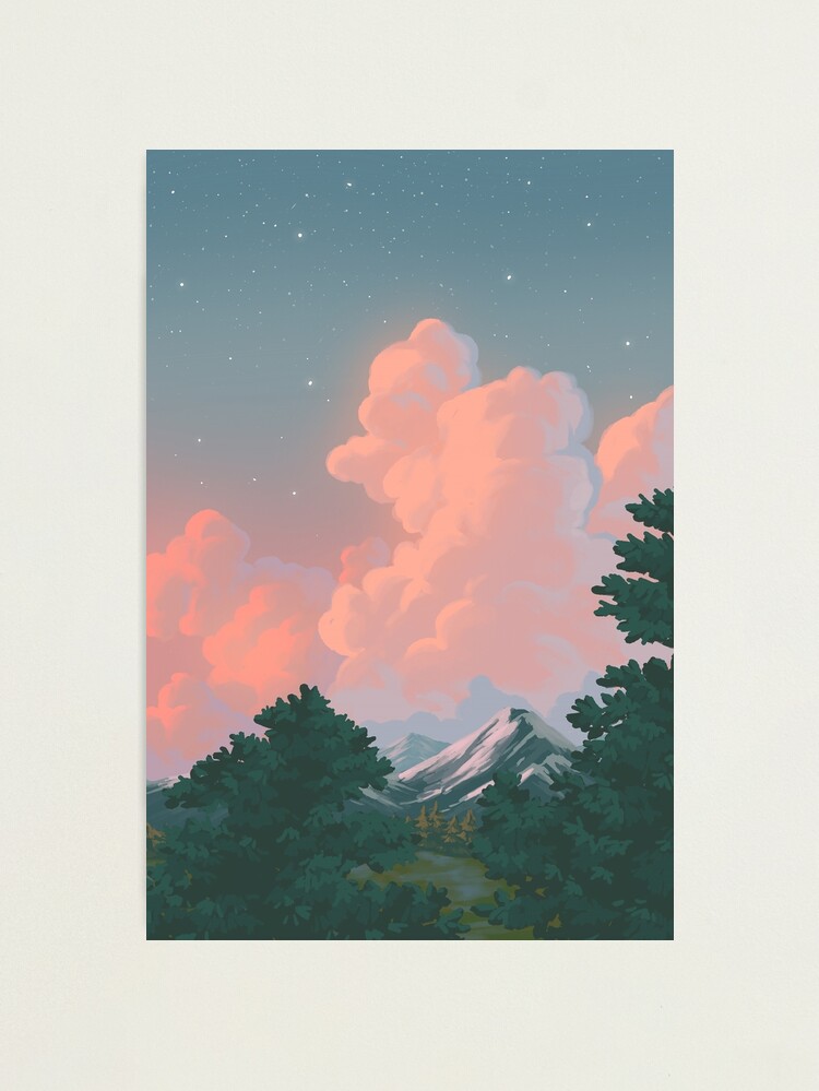 Thumbnail 1 of 3, Photographic Print, landscape study #1 designed and sold by mienar.
