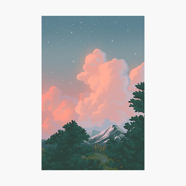 landscape study #1 Photographic Print