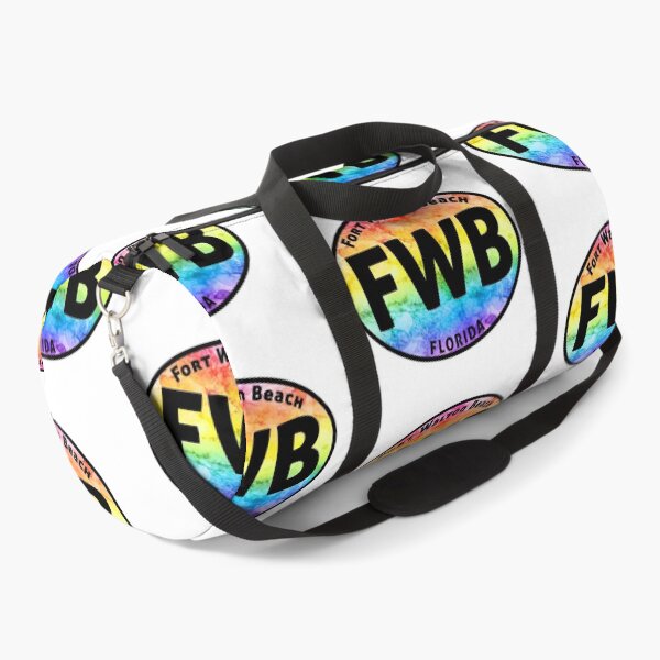 Item preview, Fort Walton Beach Florida Euro Oval Tie Dye designed and sold by DESTINATIONS DECAL.