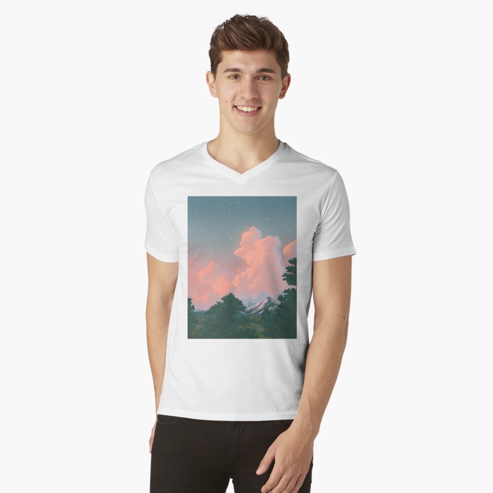 Item preview, V-Neck T-Shirt designed and sold by mienar.