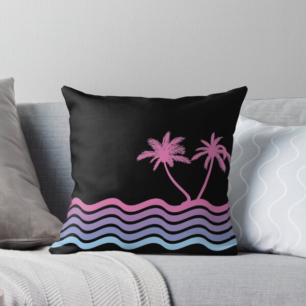 Item preview, Estética de vaporwave con palmeras pastel designed and sold by ghost888.
