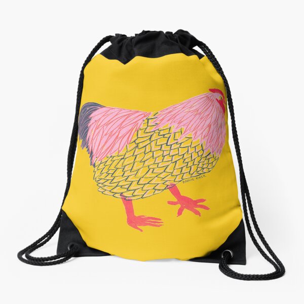 Chicken Life Drawstring Bag