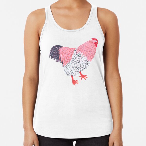 Chicken Life Racerback Tank Top