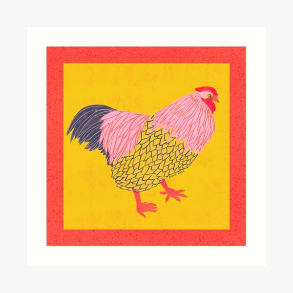 Chicken Life Art Print
