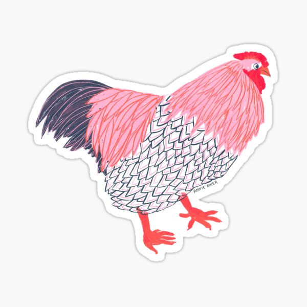 Chicken Life Sticker