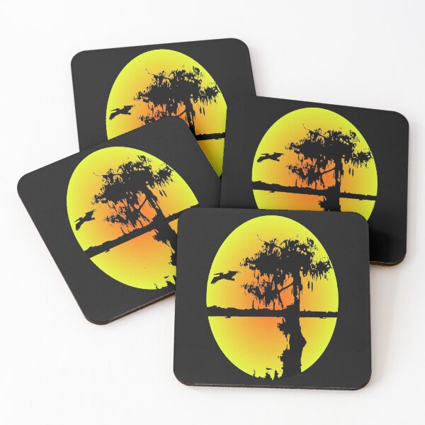 Item preview, Louisiana Cypress Swamp Silhouette  designed and sold by Slydell1.