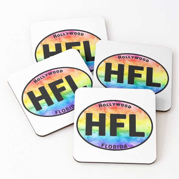 Item preview, Hollywood Beach Florida Euro Oval Tie Dye designed and sold by DESTINATIONS DECAL.