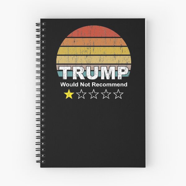 Item preview, TRUMP 1 Star Would Not Recommend 1 Star Rating funny vintage Retro Gift designed and sold by skulltshirt.