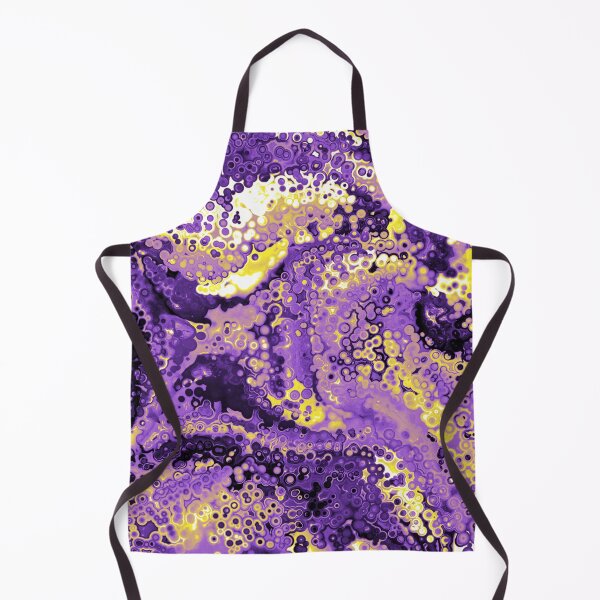 Item preview, Nonbinary Pride Swirled Layered Abstract Ink Drops designed and sold by Vernen Ink.