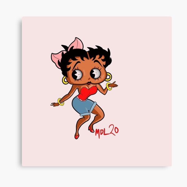 Impressions Sur Toile Sur Le Theme Betty Boop Redbubble