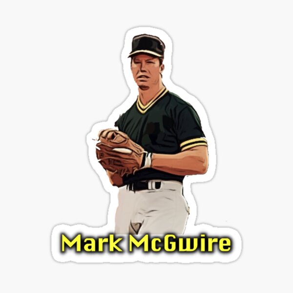 Vintage Mark McGuire Oakland A's MLB Baseball Caricature T-Shirt