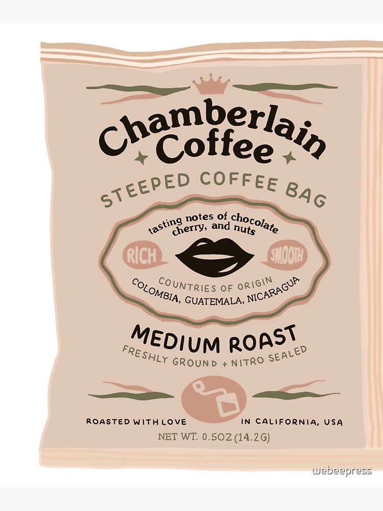 Chamberlain Coffee Tote Bag