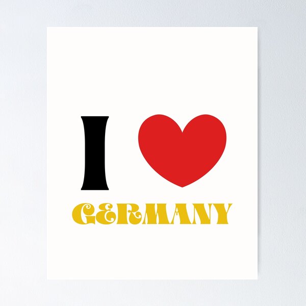 Item preview, I love Germany Birthday Gift designed and sold by GBDesigner.