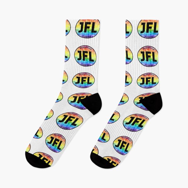 Item preview, Jacksonville Florida Euro Oval Tie Dye Beach designed and sold by DESTINATIONS DECAL.