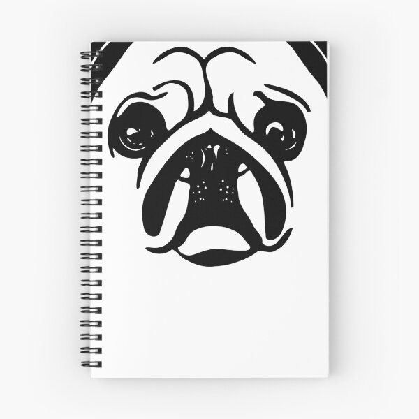 Item preview, Cute pug face designed and sold by Agaly.