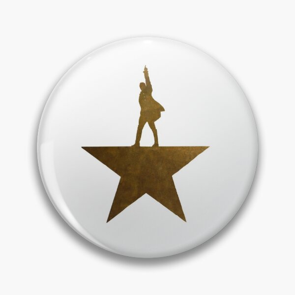 Golden Hamilton Star Badge
