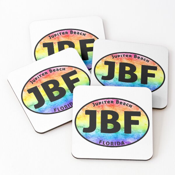 Item preview, Jupiter Beach Florida Euro Oval Tie Dye  designed and sold by DESTINATIONS DECAL.