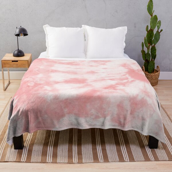 Pink tie dye outlet blanket