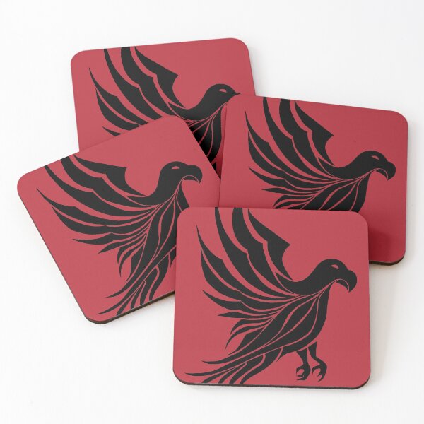 Item preview, Tribal Crow (Red) designed and sold by RinaSaGa.
