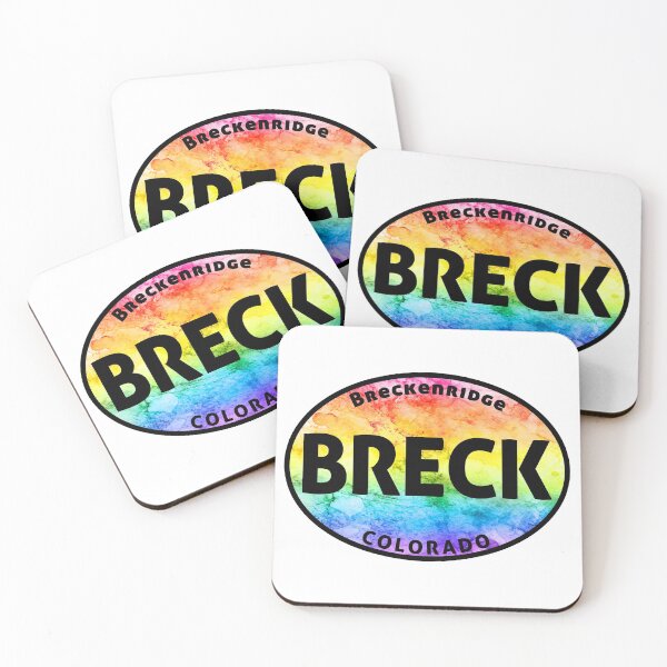 Item preview, Breck Colorado Breckenridge Ski Skiing Skier CO  designed and sold by DESTINATIONS DECAL.