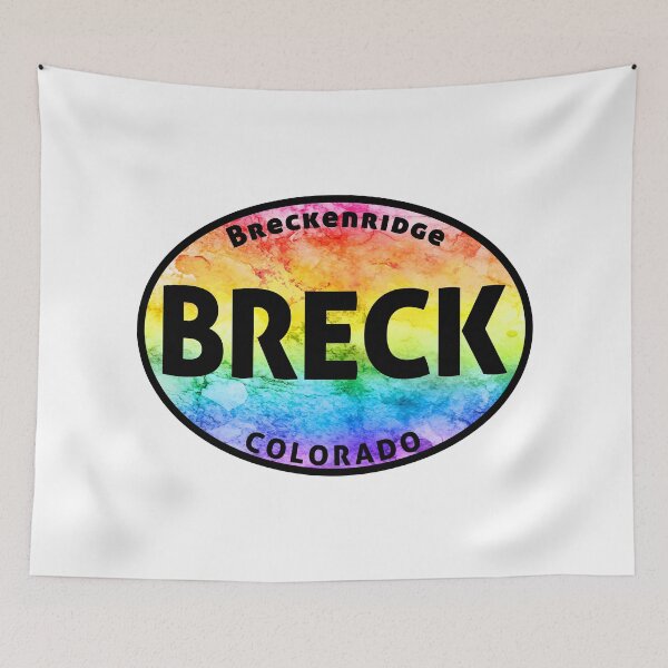 Item preview, Breck Colorado Breckenridge Ski Skiing Skier CO  designed and sold by DESTINATIONS DECAL.