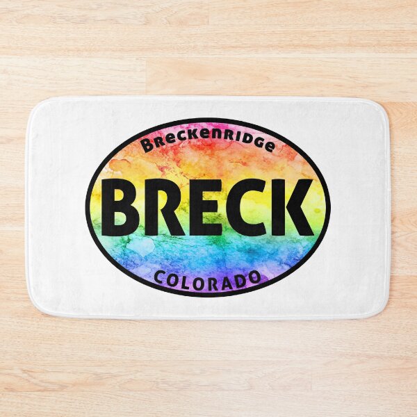 Item preview, Breck Colorado Breckenridge Ski Skiing Skier CO  designed and sold by DESTINATIONS DECAL.