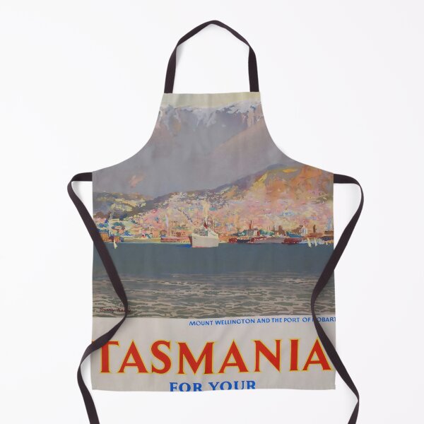 Artikelvorschau, Tasmania for your next Holiday retro poster entworfen und verkauft von CorasPosters.