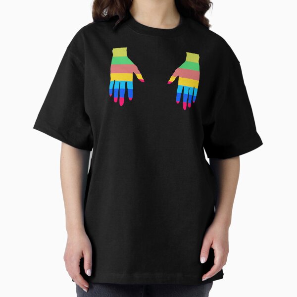 Hands In Color Oversized T-Shirt