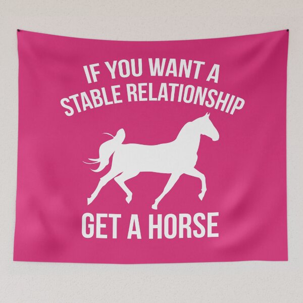 Item preview, A Stable Relationship Funny Quote designed and sold by quarantine81.