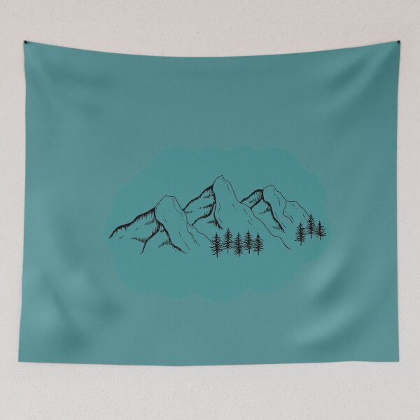 Item preview, Mountains designed and sold by Enid Guinn.