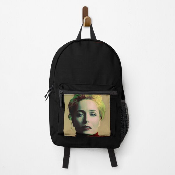 Item preview, Gillian Anderson oil color portrait designed and sold by altaircolin.