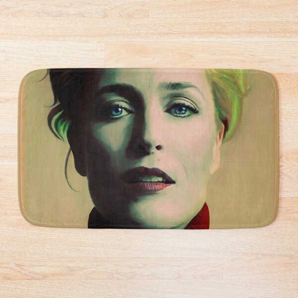 Item preview, Gillian Anderson oil color portrait designed and sold by altaircolin.
