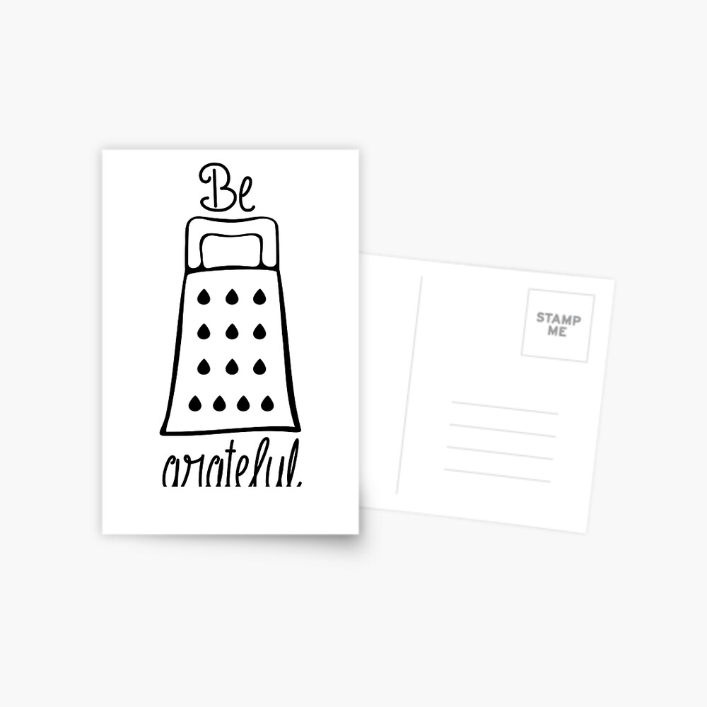 Master Cheese Shredder Postcard for Sale by 84Nerd