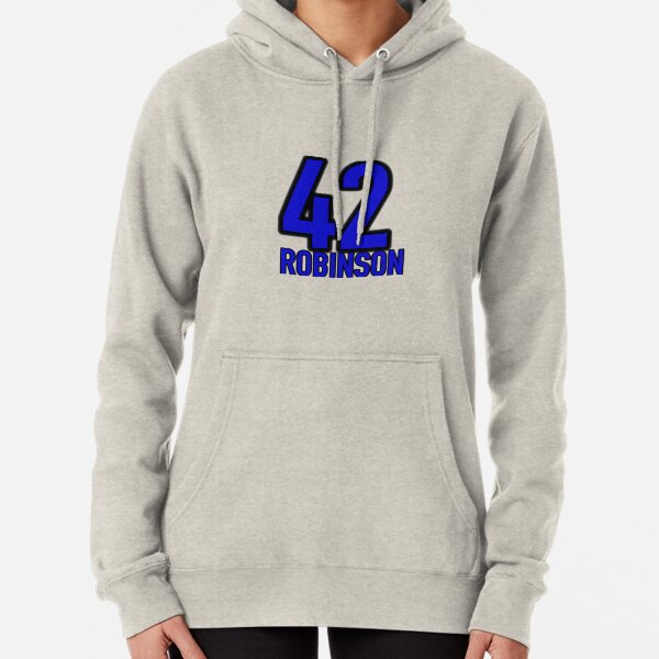 Jackie Robinson Men's Los Angeles Dodgers Royal Backer Pullover Hoodie -  Pro Sweatshirts