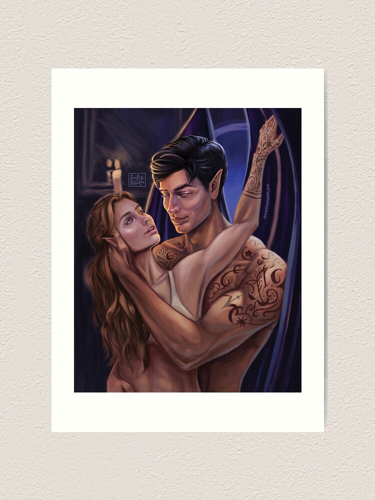 Featured image of post Feyre And Rhysand Fanart Paint Moon art night skies watercolor night sky painting night sky stars art stars at night prints background for photography