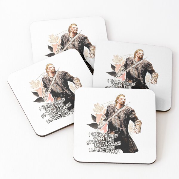 Item preview, I only sided with the Stormcloaks because Ulfric is hot designed and sold by ohdaintyduck.