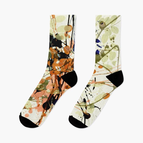 Item preview, abstrait avec feuilles/splash and leaves designed and sold by clemfloral.