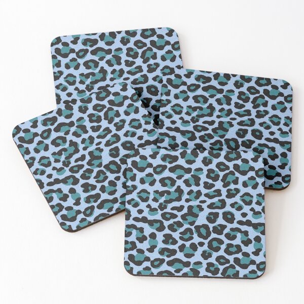 Item preview, Blue and Teal Leopard designed and sold by nataliewilsom.