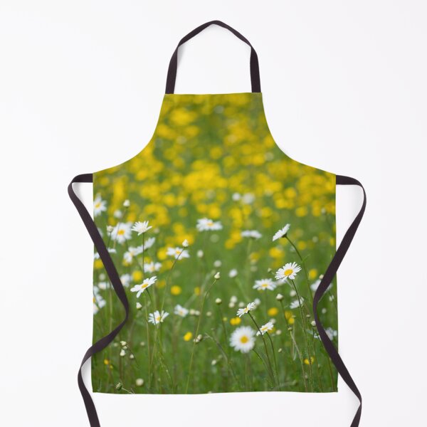 Item preview, Ox-eye Daisies and Buttercups in a meadow designed and sold by ccullen222.