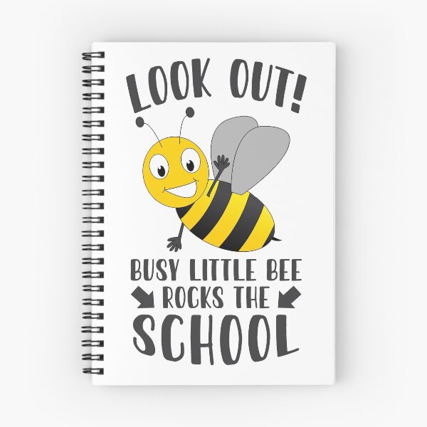 Item preview,  School enrolment | Look out! Busy little bee now rocks the school designed and sold by ela-94.