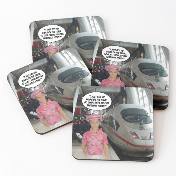 Item preview, 40 Winks! Wearing Pink To Make The Boys Wink!! Queer Art! designed and sold by loveplasticpam.