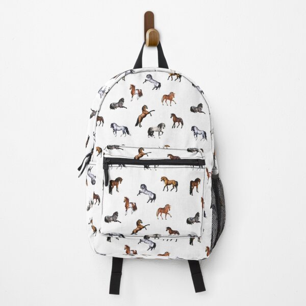 Item preview, Many cute wild horses - seamless pattern designed and sold by Fashion through the ages.