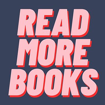 Artwork thumbnail, READ MORE BOOKS by polishalpaca