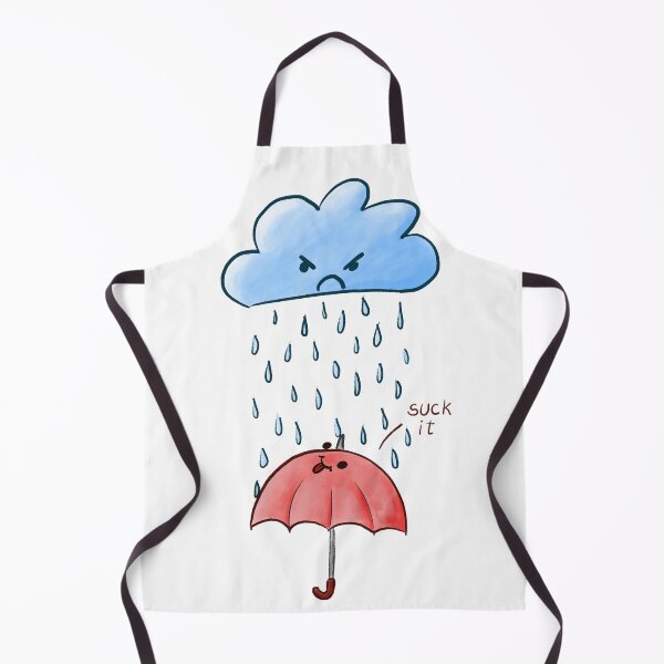 Item preview, Suck it - rain cloud and umbrella designed and sold by sarabotx.