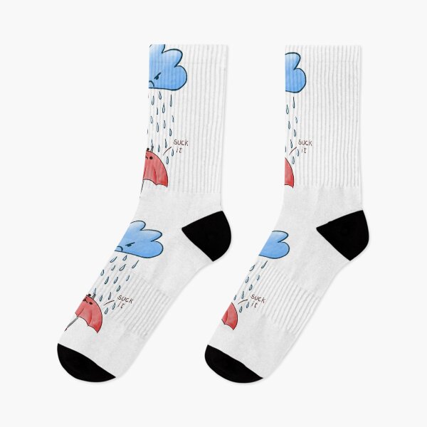 Item preview, Suck it - rain cloud and umbrella designed and sold by sarabotx.